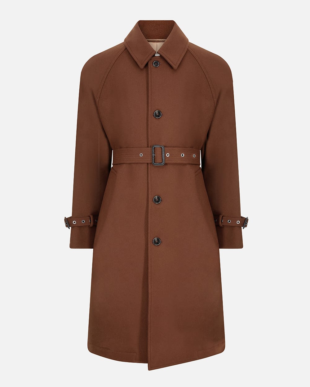 Ladies' overcoat in brown